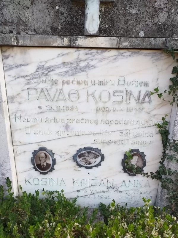 Pavao and Anka Kosina Grave