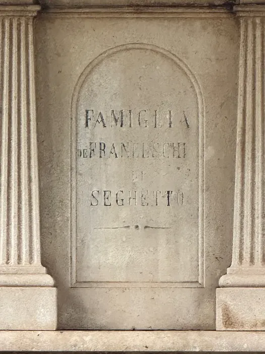 «FAMIGLIA DE FRANCESCHI — SEGHETTO»