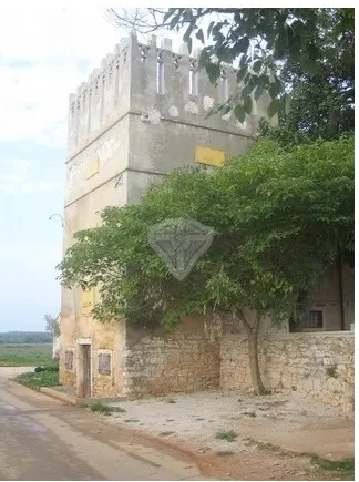 The crenellated tower