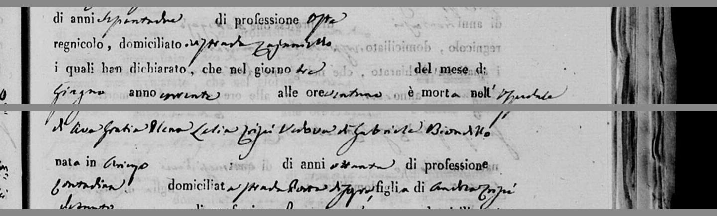 Andrea Cioffi and Orsola Zimbardo — the couple that names the priest